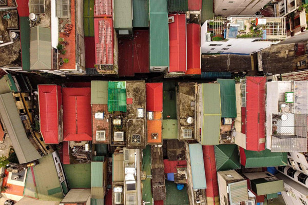 چرا خانه های این شهر اینقدر باریک است؟ (تصاویر)