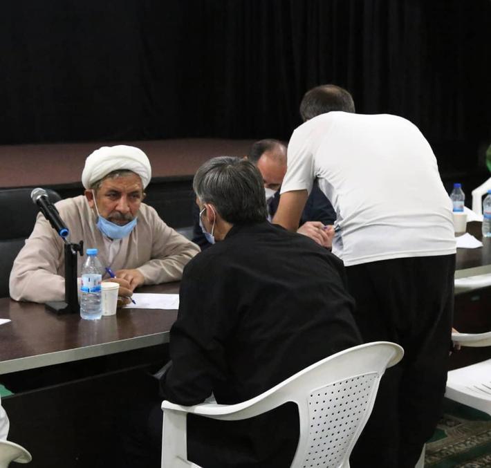 ديدار مسئولین قضایی استان قزوین با 150 نفر از مددجویان زندان مرکزی استان