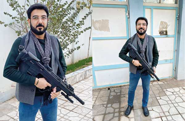 آمر صاحب دِ خانه شویم چای تیار است (+تصاویر)