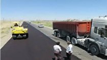 روکش آسفالت ۳۰ کیلومتر از راه‌های استان همدان