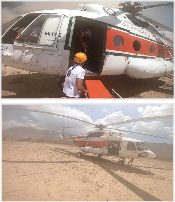 نجات دو کوهنورد در دماوند و علمکوه (+عکس) نجات دو کوهنورد در دماوند و علمکوه (+عکس)