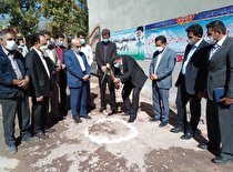 کلنگ احداث مدرسه شش کلاسه درمنطقه راین به زمین زده شد