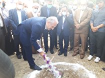 کلنگ احداث خانه فرهنگ و هنر داراب افسر بختیاری بر زمین زده شد