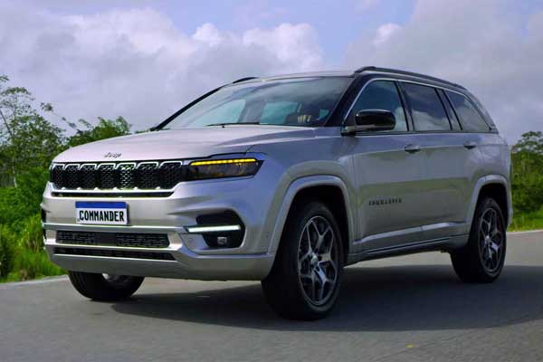 جیپ کماندر جدید، کراس اوور سه ردیفهای برای آمریکای جنوبی (+تصاویر) جیپ کماندر جدید، کراس اوور سه ردیفهای برای آمریکای جنوبی (+تصاویر)