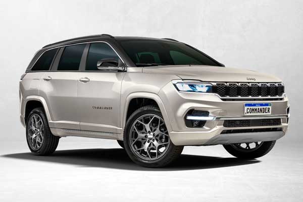 جیپ کماندر جدید، کراس اوور سه ردیفهای برای آمریکای جنوبی (+تصاویر) جیپ کماندر جدید، کراس اوور سه ردیفهای برای آمریکای جنوبی (+تصاویر)