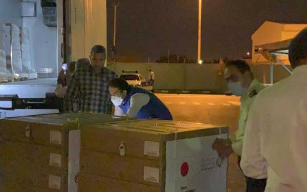 دومین محموله واکسن کرونا از ژاپن رسید (+تصاویر) دومین محموله واکسن کرونا از ژاپن رسید (+تصاویر)