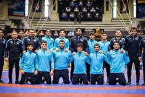 تیم کشتی فرنگی جوانان ایران نایب قهرمان جهان شد