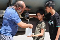 یک روز با حسین بنده علی نائینی راننده تانکر آبرسانی آبفای نایین