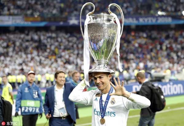 رونالدو و یک عادت دیوانه کننده (عکس)