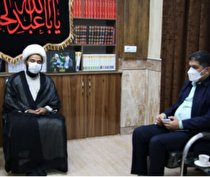 قدردانی امام جمعه شهرستان بندر خمیر از مخابرات منطقه هرمزگان