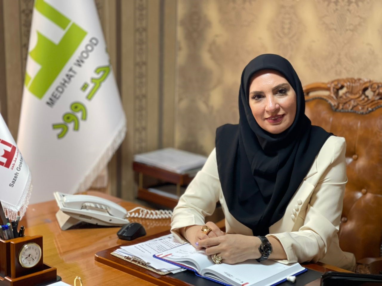 گفتگو با مرجان جباری، بانوی موفق ایرانی و مدیر عامل مدحت وود