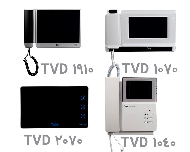 انواع آیفون تصویری تابا 