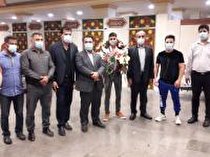 استقبال از بوکسور بوشهری