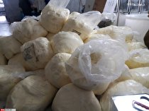 بیش از ۲ هزار کیلو کره غیر بهداشتی در نیر توقیف شد