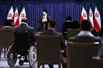تصاویر دیدار قهرمانان ایران در المپیک و پارالمپیک ۲۰۲۰ با رهبر انقلاب