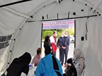 هلال‌ احمر خراسان رضوی به ۴هزار نفر خدمات درمان سرپایی کرونا ارائه کرد