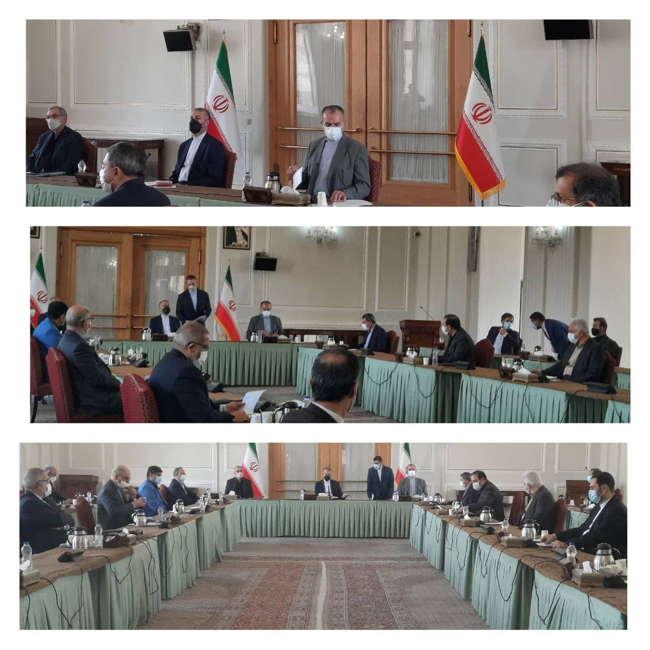 اولین نشست مشترک وزارت خانه‌های بهداشت و امور خارجه (+عکس)