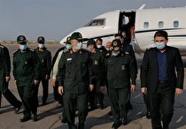 بازدیدسردارسلامی از اجرای طرح شهید سلیمانی درکرمان