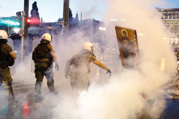 تظاهرات علیه واکسن کرونا  (گزارش تصویری)