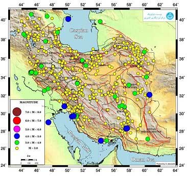 زلزله ایران را در مرداد ماه چند بار لرزاند؟ زلزله ایران را در مرداد ماه چند بار لرزاند؟