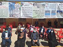 افتتاح و کلنگ زنی چندین طرح مختلف در شهرستان کوهبنان