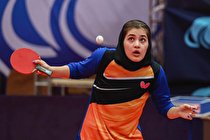 کار بزرگ ملیکا کرمی در تنیس روی میز قهرمانی آسیا