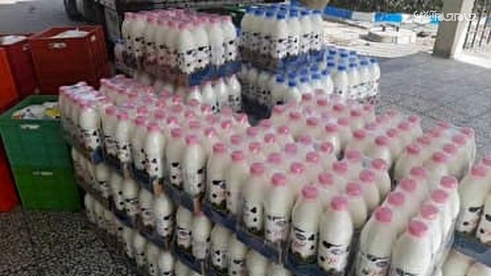 کشف بیش از هزار بطری شیر فاسد در خلخال