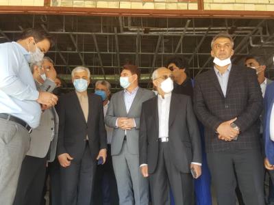 بازدید وزیر ورزش و جوانان از مجموعه ورزشی شهدای مس کرمان بازدید وزیر ورزش و جوانان از مجموعه ورزشی شهدای مس کرمان