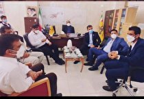 مدیرعامل شرکت گاز هرمزگان از اداره‌ گاز بندر خمیر بازدید کرد