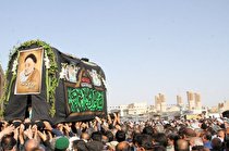 مراسم تشییع پیکر آیت الله سید علی محمدعلاقه بنددریزد برگزار شد