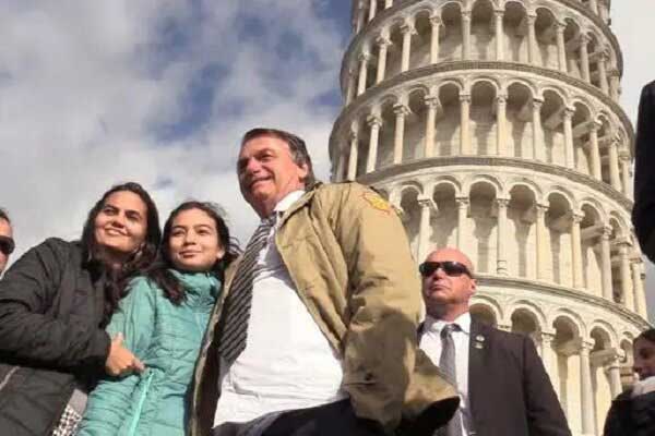 رئیس جمهور برزیل: از برج «پیتزا» بازدید کردم! (+عکس)