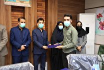 آیین تجلیل از دانش آموزان بسیجی فعال و نخبه برگزار شد