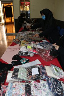 برگزاری نمایشگاه حجاب و عفاف در بهزیستی استان کرمان 