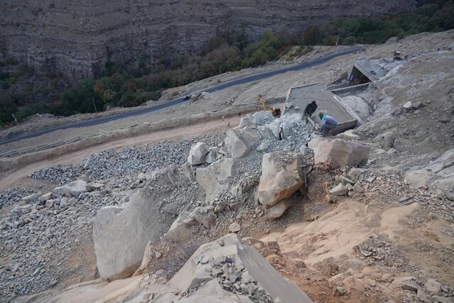 جزییات انفجار در آزادراه تهران-شمال و زمان بازگشایی (+عکس )