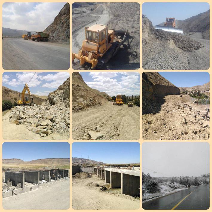 اجرای عملیات راهسازی در 50 کیلومتر و برگزاری مناقصه آسفالت 10 کیلومتر راه روستایی در راز و جرگلان .
