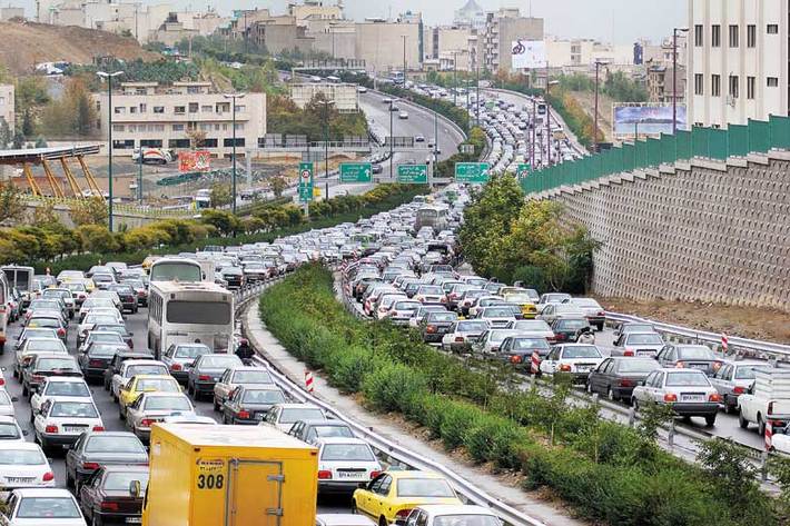 ترافیک تهران از نمای نزدیک‌تر