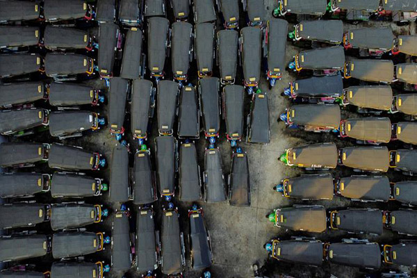 برترین عکس های هوایی سال 2021 (گزارش تصویری)