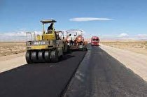 مراحل پایانی پروژه راهسازی چشمه چاهی - سفیدخانی