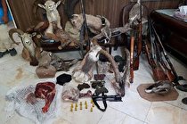 دستگیری شکارچیان متخلف در طالقان