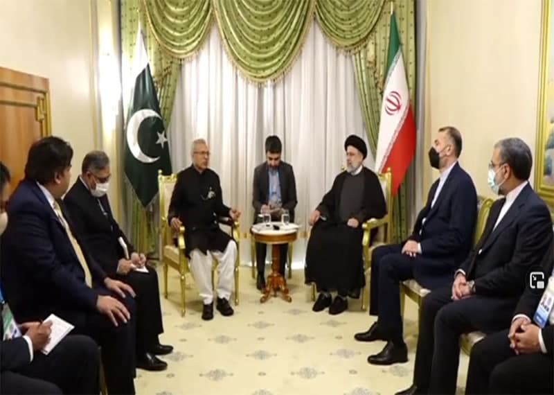 دیدار رئیس جمهور ایران با همتای پاکستانی +عکس دیدار رئیس جمهور ایران با همتای پاکستانی +عکس