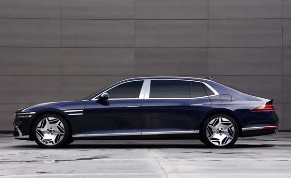 نسل جدید سدان پرچم‌دار جنسیس G90، باشکوه‌تر از همیشه (+عکس)