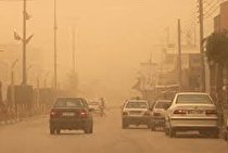 غلظت گرد و غبار در نیمه شمالی ایلام ۶ برابر حد مجاز است