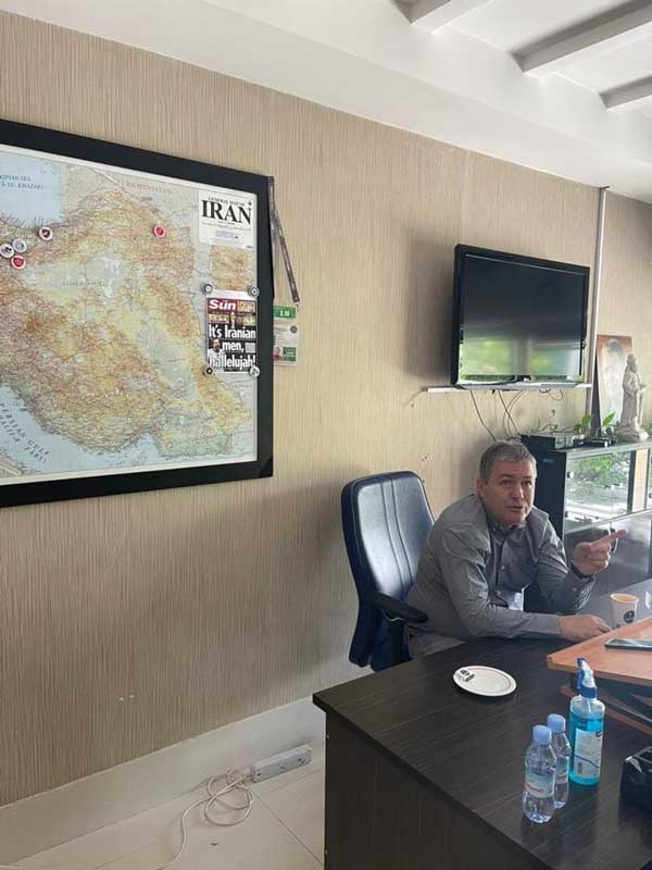 عکس جنجالی از اتاق کارسرمربی تیم ملی ایران (+عکس)