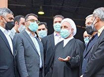 رئیس قوه قضائیه به صورت سرزده از بندرشهید رجایی بازدید کرد