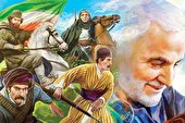 عکس | یک ایران، زیر چتر سرباز وطن