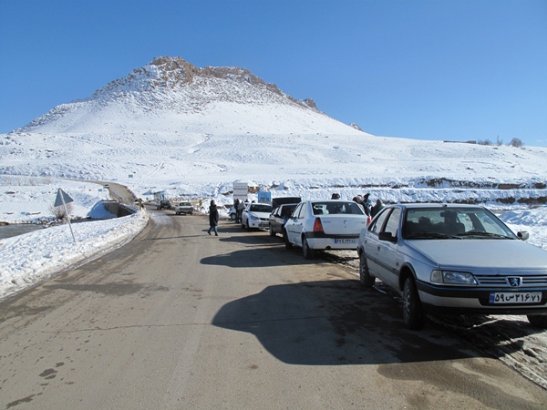 طبیعت برفی و زمستانی شهرستان کوهرنگ از توابع استان چهار محال و بختیاری