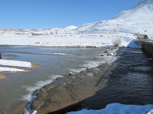 طبیعت برفی و زمستانی شهرستان کوهرنگ از توابع استان چهار محال و بختیاری