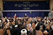 دیدار مردم قم با رهبر انقلاب اسلامی