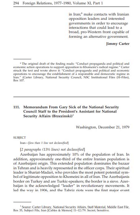 + سند | دستور رئیس جمهور آمریکا برای سرنگونی انقلاب اسلامی + سند | دستور رئیس جمهور آمریکا برای سرنگونی انقلاب اسلامی