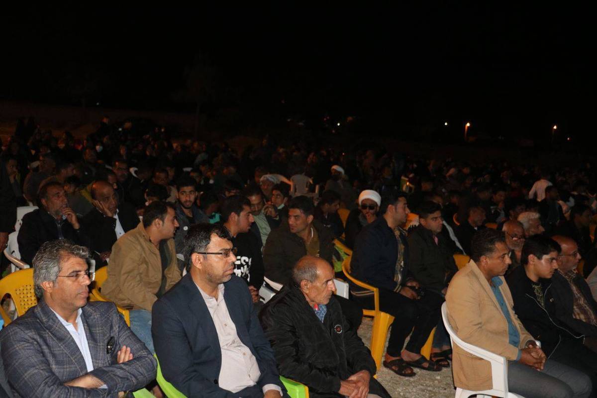 مراسم گرامیداشت سردار شهید حاج قاسم سلیمانی و ۱۲ شهید شهرستان بندرخمیر برگزار شد.